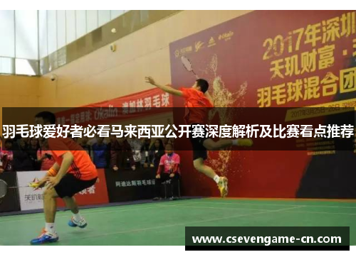 羽毛球爱好者必看马来西亚公开赛深度解析及比赛看点推荐