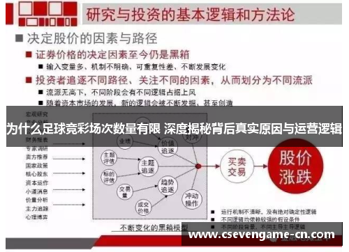 为什么足球竞彩场次数量有限 深度揭秘背后真实原因与运营逻辑